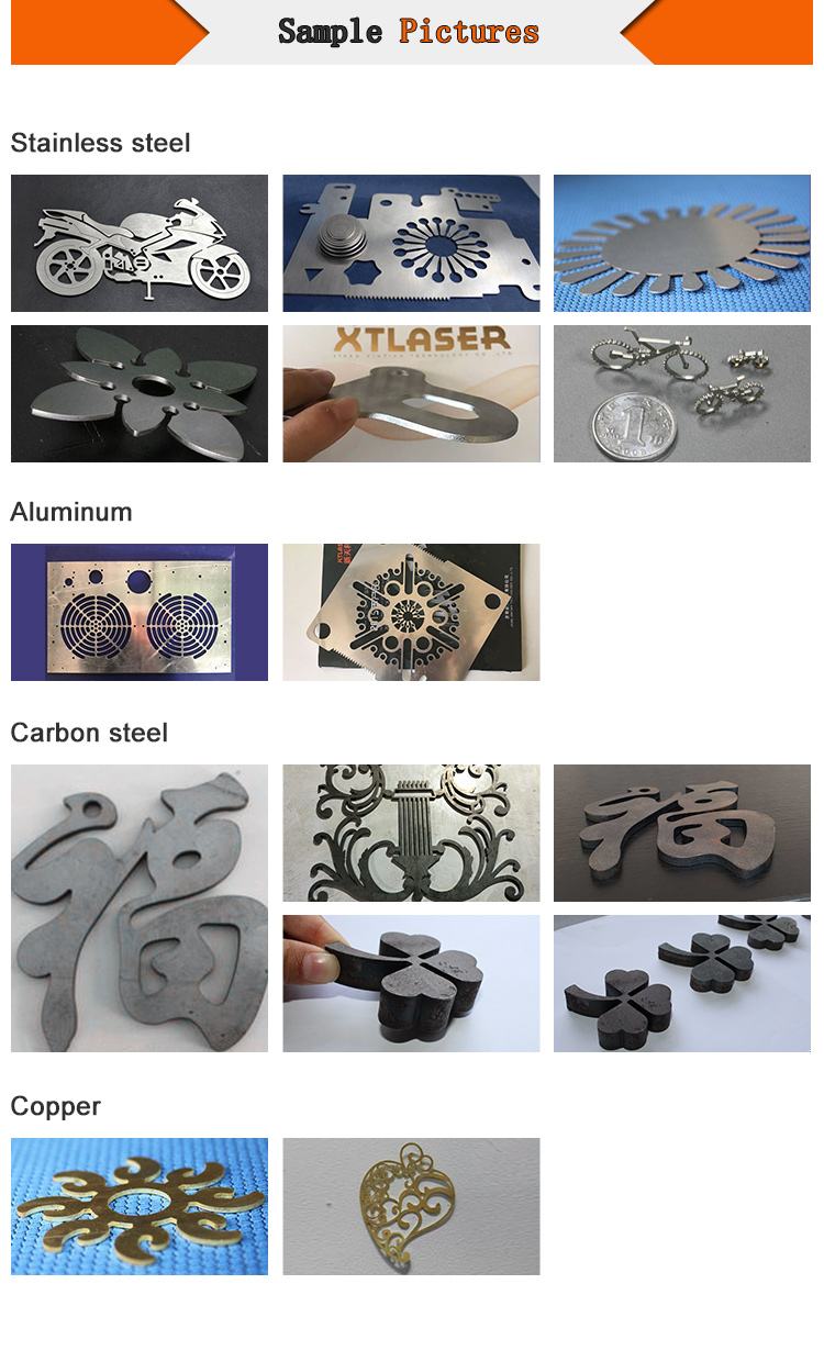 Jinan factory supply Good quality 500W/1000W stainless laser cutting bandung for Copper, brass sheet