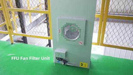 Customized Ceiling Mounted Galvanized Steel Frame FFU Fan Filter Unit with Hepa Filter