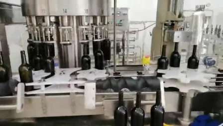 factory automaitc apple vinegar filling and capping bottle machine line
