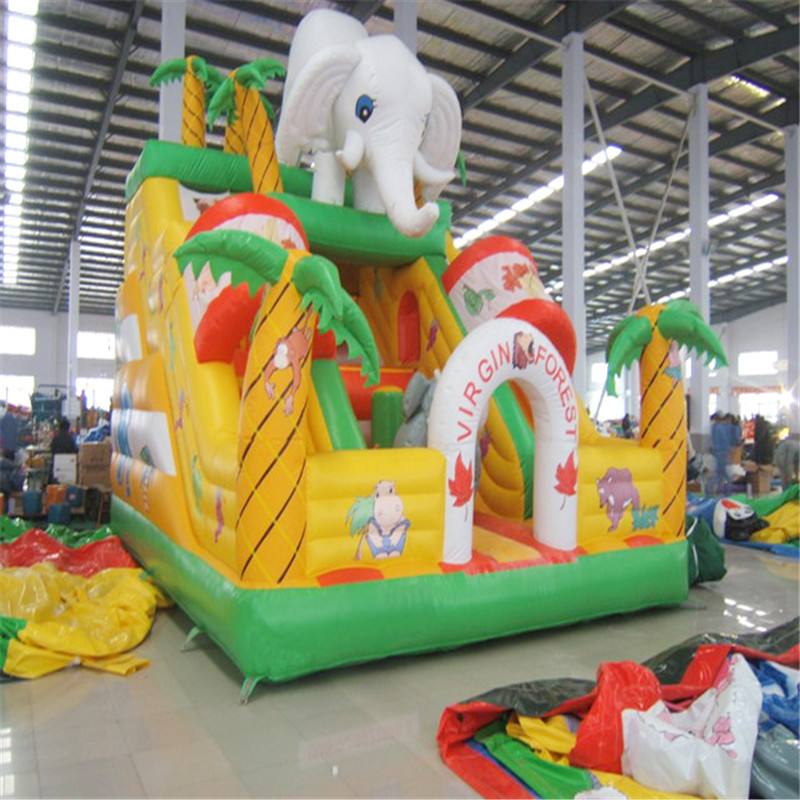 Manufacturer Giant Adult Toys Inflatable Adverting Inflatable Bounce House, Inflatable Animal Slide