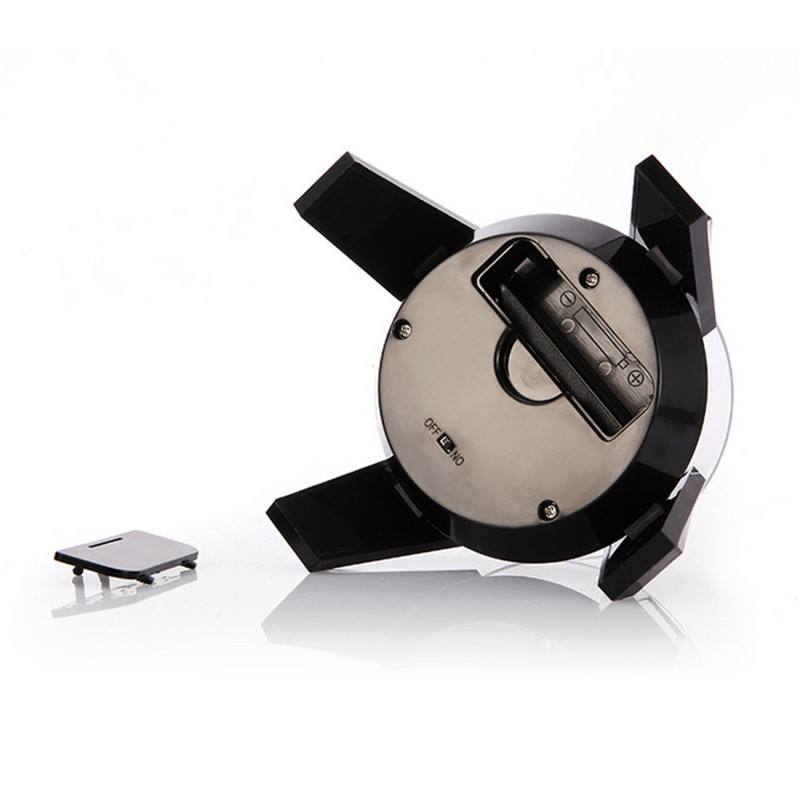 Eco friendly 360 degree rotating acrylic solar powered display stand for sunglass jewelry watch led turntable