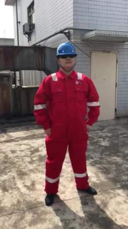 Factory Supply One Piece Oil And Gas Antistatic FR Flame Resistant Fire Retardant Workwear