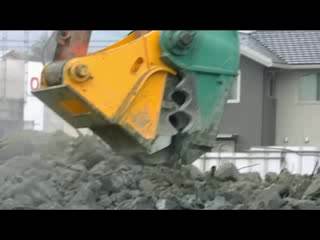 Excavator Attachment  Demolition Equipment Concrete Mechanical  Pulverizer Equipment for Sale