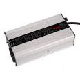 LED panel 48 Volt 6A 5A Battery Charger 12S 50.4V 5amp Lithium chargers with Aluminium Alloy and fan cooling EV wheelchair use
