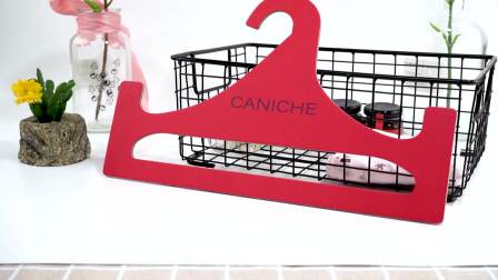 Wholesale customized high quality Red paper hangers Euro hanger paper