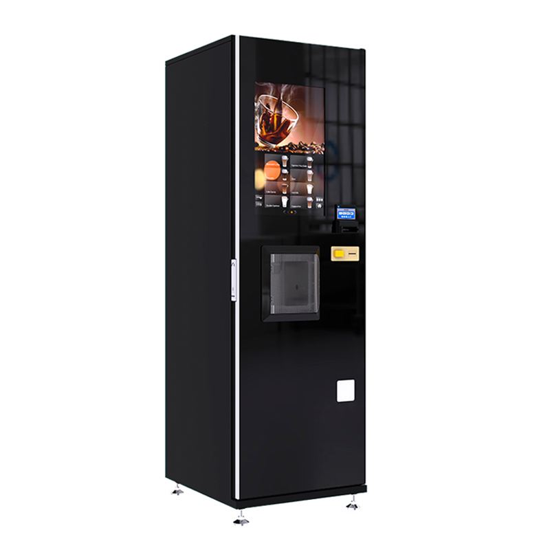 New Commercial Espresso Bean to Cup Coffee Vending Machine With Ice Maker