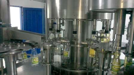 Complete fully automatic PET bottle sunflower peanut oil bottling plant / cooking edible oil filling capping machine