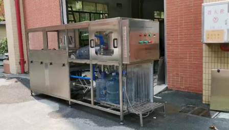 3 IN 1 drinking mineral pure water bottling plant cost price 20liters 5gallon 120BPH bottled filling machine sale