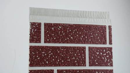 Metal Polyurethane Insulated Foam Board Decorative Exterior Wall Cladding PU sandwich Wall panel