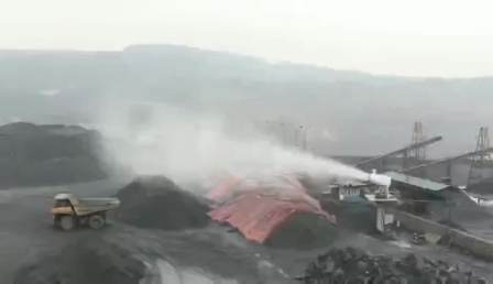 60m dust suppression fog cannon air blast cannon sprayer disinfection spraying machine water mist cannon fogger