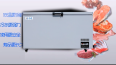 -60 Degree Commercial Chest Fish Deep Freezer for Supermarket Tuna Storage