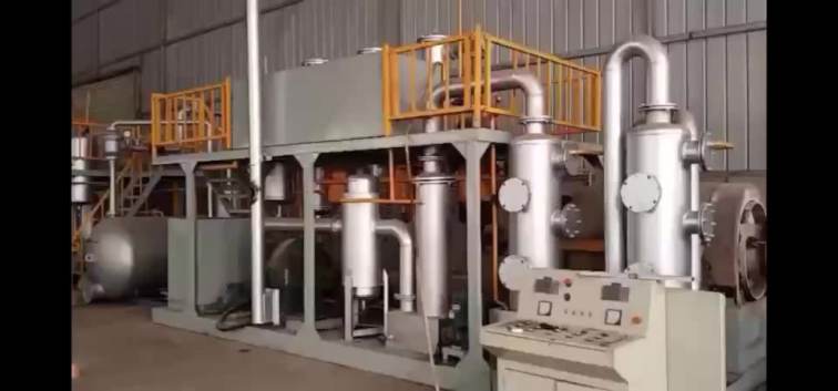 Hot sale in UK 500kg-5Tons per day small pyrolysis machine