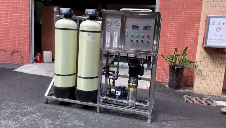 1000L/H high efficiency demineralized water treatment plant