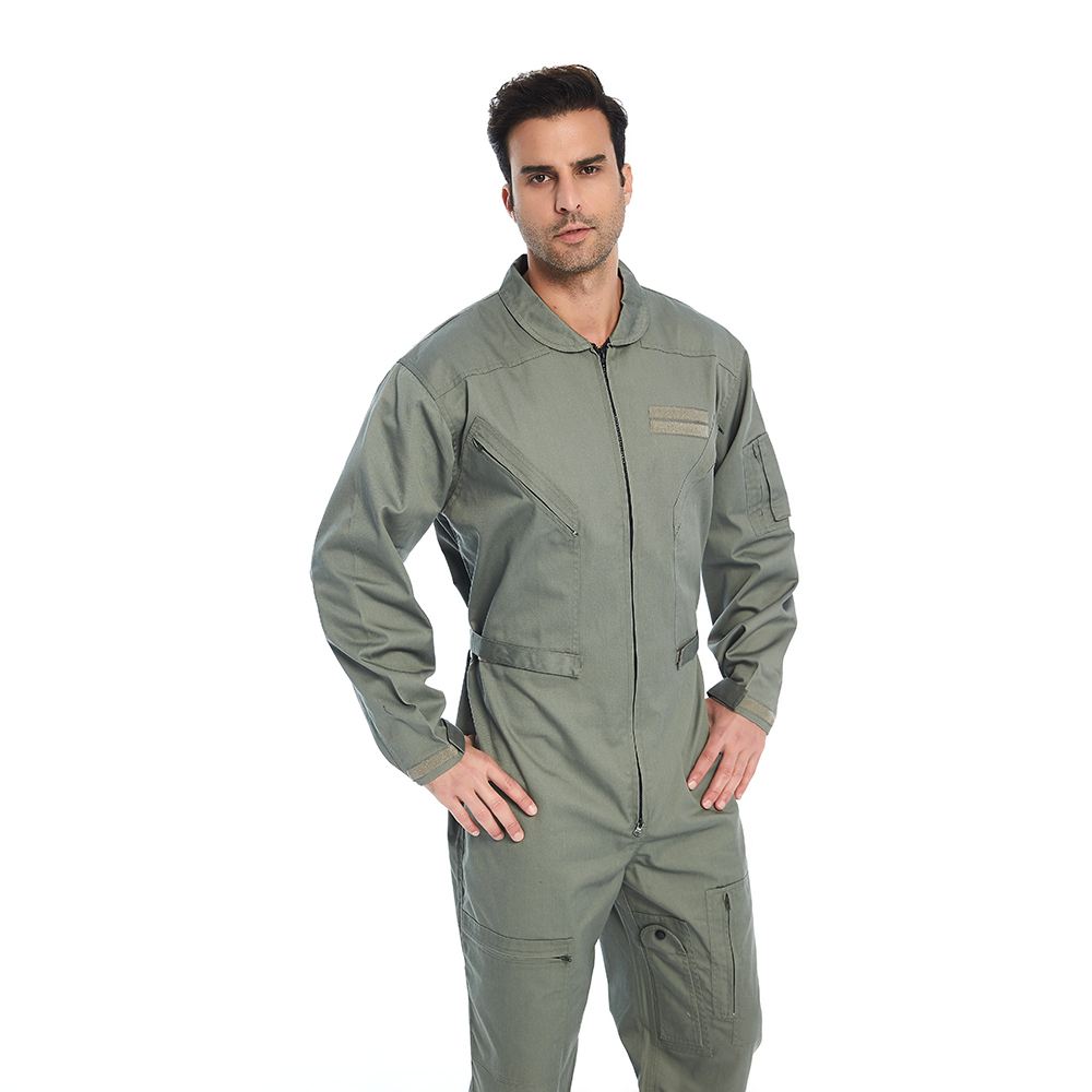 Wholesale Flying Military Pilot Suit Flight Coverall Flame Retardant Clothing FR Rated Overalls