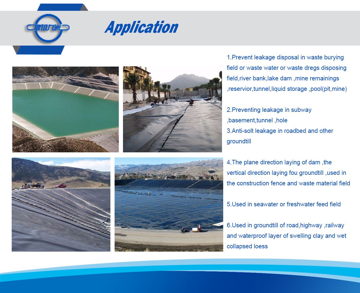 Aquaculture Waterproof Low Price HDPE Geomembrane Liner