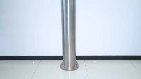 Removable safety steel post stainless steel road traffic parking barrier bollard