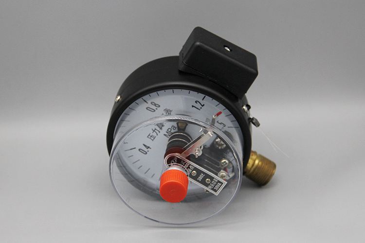 SUPER SEPTEMBER NO MOQ  manufactier electrical contact  pressure gauge 4 inch 30V with thread size M20 x 1.5  OEM ODM