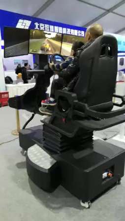 3 screen 3 dof Car Racing game simulator new products 9d VR racing car simulator VR glasses virtual reality
