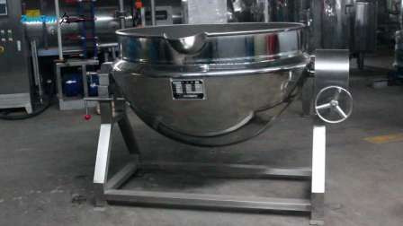 Double purpose 300L industrial gas and electric cooking boiling and tilting pot/pan/gas cooking pot