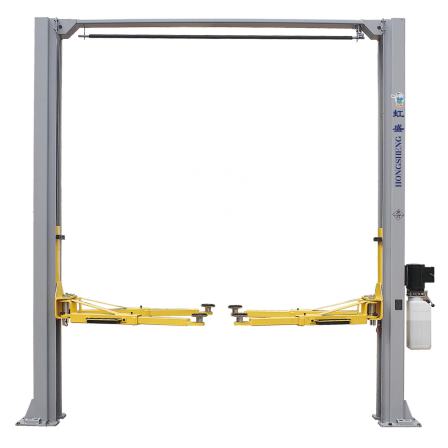 305B CE approved 4.5t single side manual unlocking system garage hydraulic two post car lift