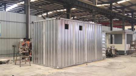 Portable design 20ft 40ft shipping container toilet blocks mobile container park restrooms