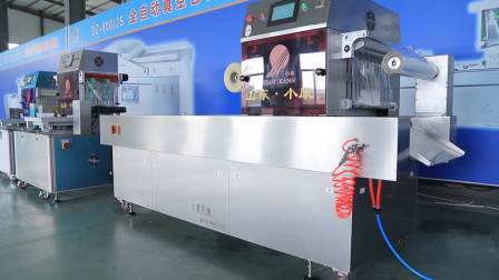 2021 New machine Ce Iso certificate automatic continuous Modified atmosphere vacuum sealer machine