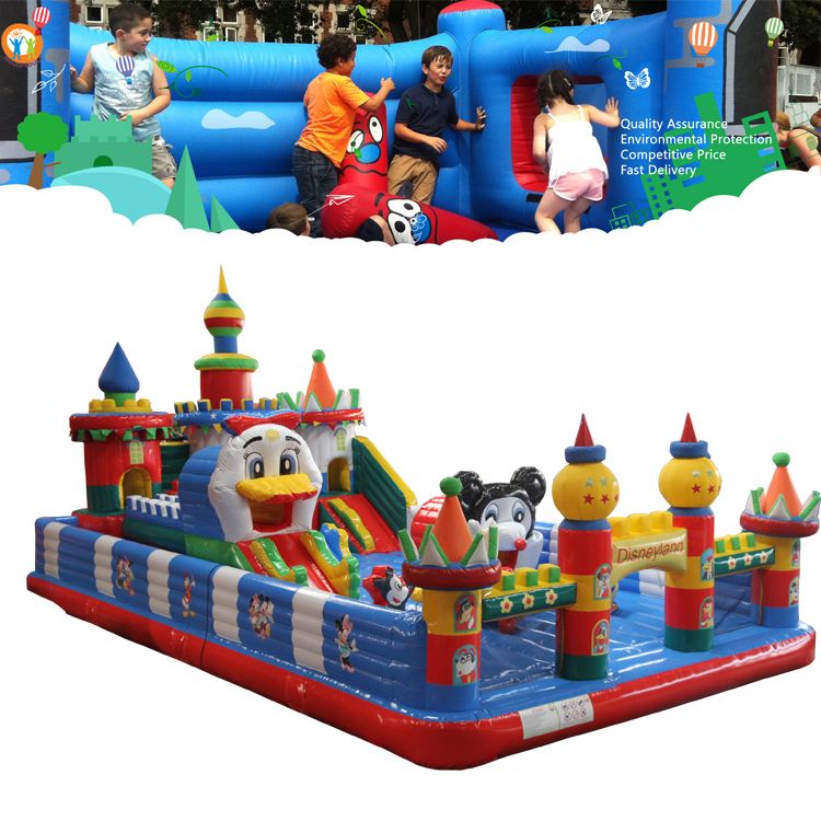 New kids inflatable bouncy castle mickey mouse inflatable bouncer hello kitty jumping castle for sale
