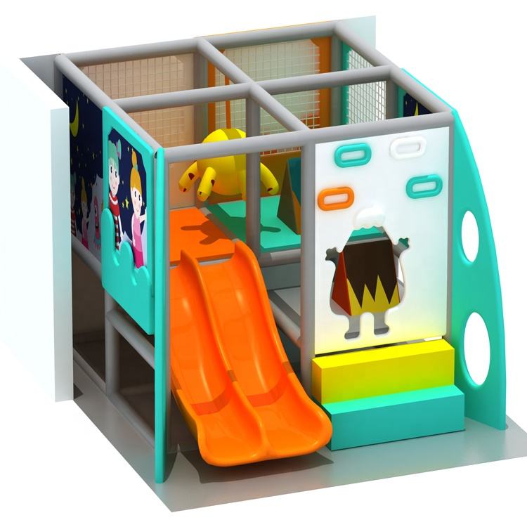 2020 Vasia Customized Attractive Jungle Children Kids Indoor Playground Slide For Sale