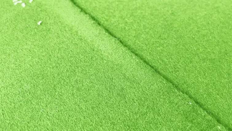 Factory promotion green color  100% wool snooker billiard tweed plain fabric for billiard table