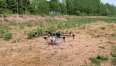 Wind-resistant anti-drift nozzle agricultural drone sprayer with gps