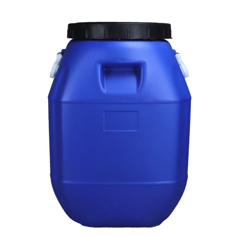 Manufacturer customized 50L durable plastic material water drum blue plastic drums chemical barrel