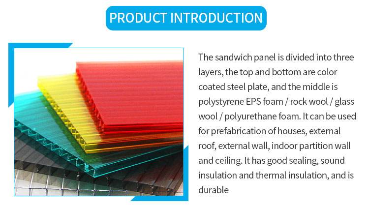Polycarbonate roofing plastic sheet greenhouse low price transparent plastic glass sheet for balcony roof cover
