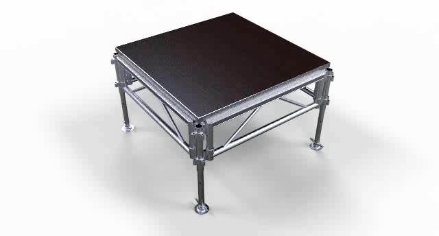 Manufacture Professional Outdoor Platform Cheap Aluminum Portable Stage For Sale Fashion Aluminum Event Stage Platform