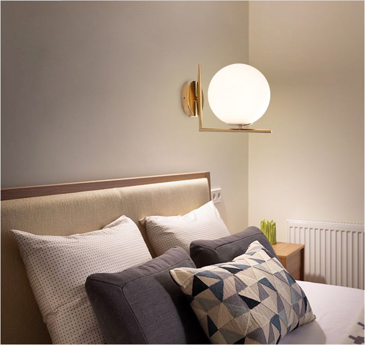 Modern indoor design hotel room bedroom deco wall sconce lights