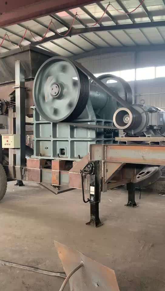 Factory Direct Sale Mini Mobile Jaw Crusher