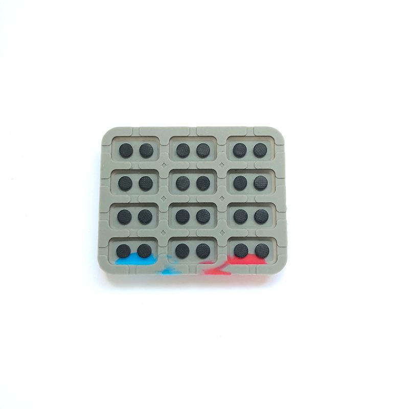 Custom High Quality Silicone Keypad 3x4