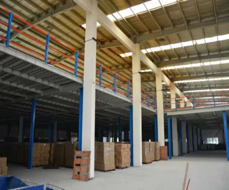Strong load capacity steel structurePlatform, durable pallet rack supported mezzanine floor