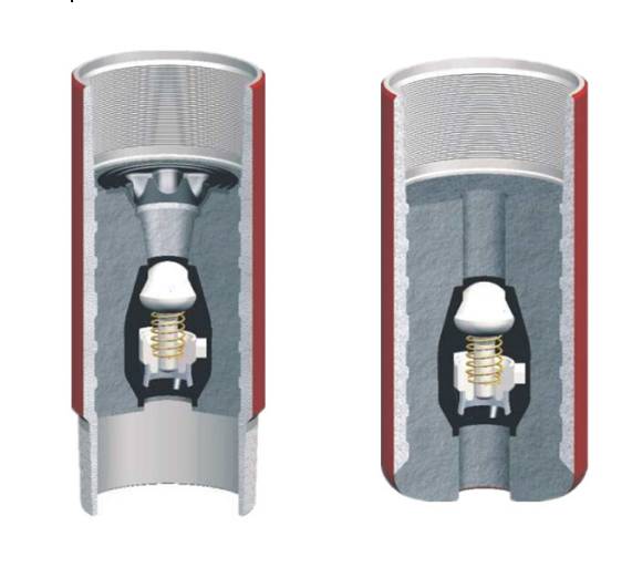 Professional API 5CT casing float shoe & float collar for matching with dedicated inserted sleeve to use