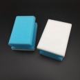 Manufacturers Customize White and Blue Nano Cleaning Sponge Magic Cleaning Sponge Pu Melamine for Kitchen Cleaning
