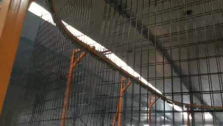 Manufacture 2D Double Wire Fence 656 868 Mesh Galvanized Fence Panels