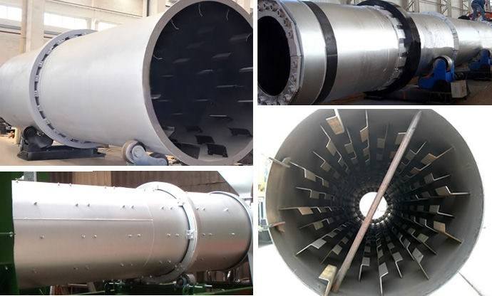 Distiller Grain Rotary Dryer Biomass Drum Dryer Wood Dryer