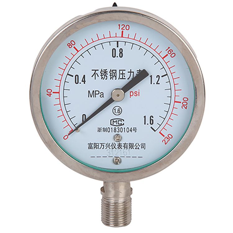 High Quality stainless steel industrial Bimetal Thermometer