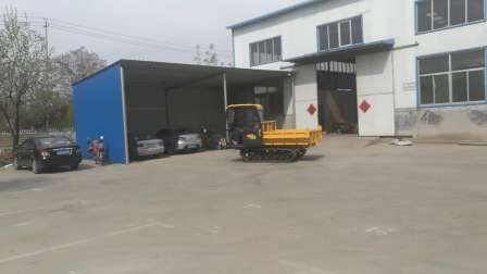Rubber and steel track transport dump truck model: QY-30Q