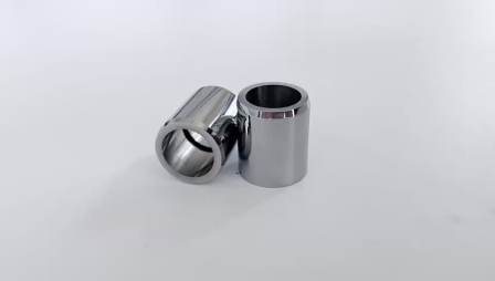 Durable Carbide Sliding Bearing Sleeve / Sintered Tungsten Carbide Bearing