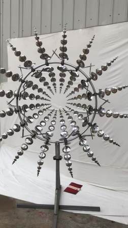 OEM abstract perpetual motion stainless steel kinetic sculpture for sale