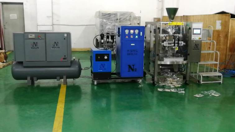 Automatic Running 5Nm3/hr purity 99.9% Nitrogen Generator