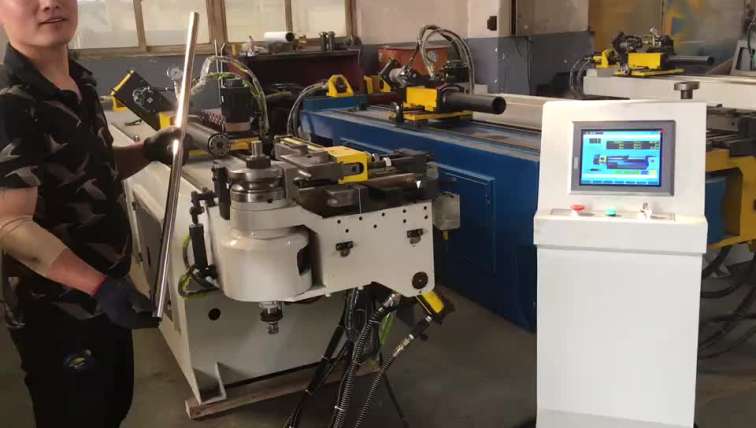 DW50CNC-2A-1S Hydraulic CNC Single head Pipe Bending automatic aluminum pipe bending machine