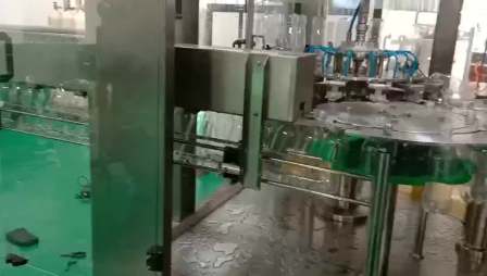 Good price sparkling soda water beverage bottling equipment / carbonated soft drink mixing filling capping plant machine