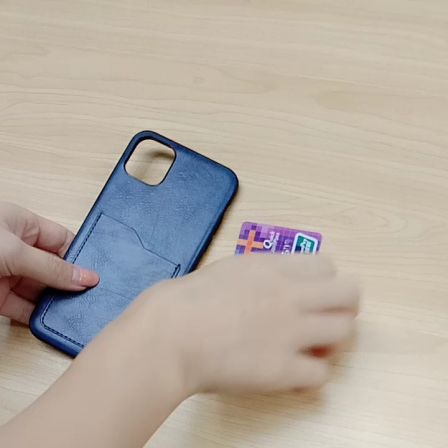 Mutural Jianming Series Pu Leather Case For iPhone X/XS/XR/ 11/12 With Card Holder, Case For iPhone SE 2020
