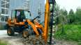 3meter post mini excavator pile driver with drop hammer for pile driving machine